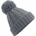 Beechfield Cable Knit Melange beanie Light grey – Hledejceny.cz