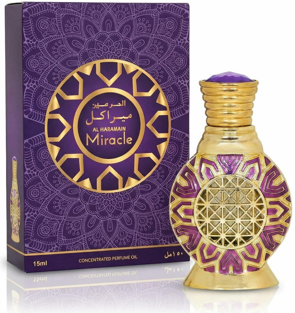 Al Haramain Miracle parfémovaný olej unisex 15 ml