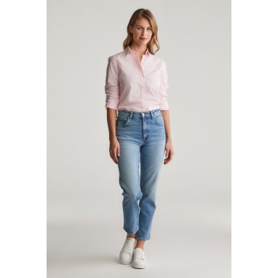 Gant STRAIGHT CROPPED JEANS MID BLUE ARCHIVE – Zboží Mobilmania