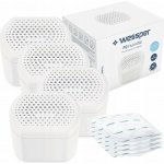 Wessper P2 Humifill: 4x bílý pohlcovač vlhkosti se 4 náplněmi 250 g – Zbozi.Blesk.cz