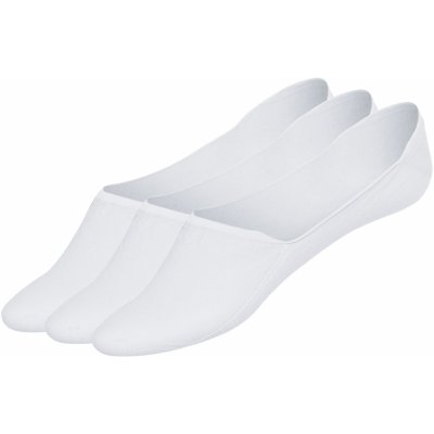 Esmara dámské bezešvé nízké ponožky 3 páry Mid-Cut bílá – Zboží Dáma