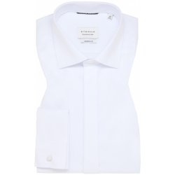 Eterna Modern Fit společenská košile "Twill" prodloužený rukáv neprůhledná bílá 8817_00X367