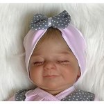 Dívčí čelenka Bílý puntík růžová – Zboží Mobilmania