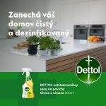 Dettol Power & Fresh antibakteriálni sprej na povrchy Citrón a Limeta 500 ml – Sleviste.cz