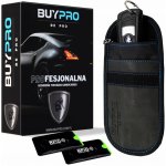 Klíčenka Bezpečnostní stíněné pouzdro na klíče do auta BUYPRO carbon – Zboží Dáma