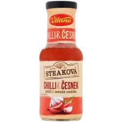 Vitana Steaková omáčka chilli a česnek 250 ml