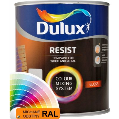 Dulux Resist gloss 0,7 l melounová žlutá – Zbozi.Blesk.cz