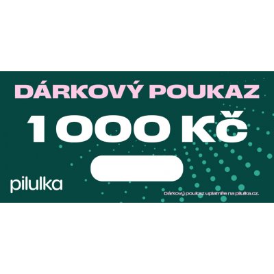 PILULKA Elektronický dárkový poukaz na 1000 Kč – Hledejceny.cz