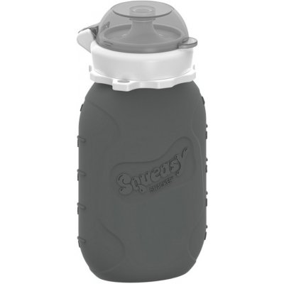 Squeasy Gear silikonová kapsička šedá 180 ml – Zboží Mobilmania