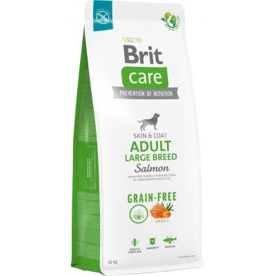 Brit Care Grain-free Adult Large Breed Salmon 12 kg