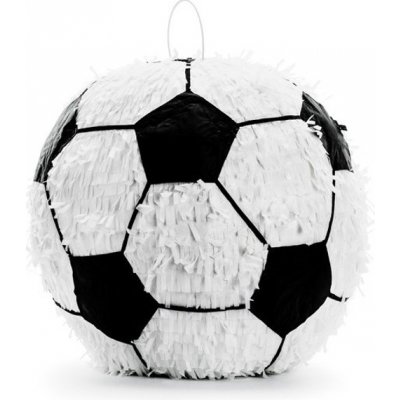 PartyDeco PIŇÁTA Fotbal 35x35x35cm – Zboží Dáma