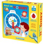 Small Foot Vkládací výukové puzzle nauč se hodiny – Zboží Dáma