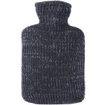 Hugo Frosch Termofor Classic s pleteným lurexovým obalem antracit – Zbozi.Blesk.cz