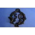 Slavnostní medailke "50" s prasátkem – Zboží Dáma