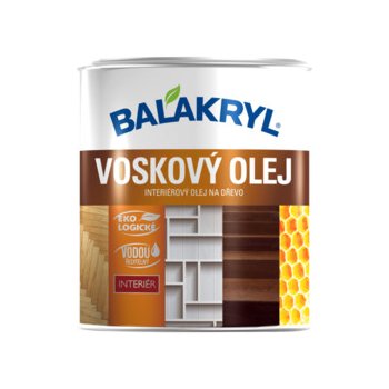 Balakryl Voskový olej 0,75 l natural