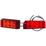 HORPOL Červené LED mlhové poziční světlo 107x45 L/P 12/24V LPD591 – Hledejceny.cz