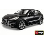 Bburago Plus Porsche Macan černá 1:24 – Zboží Dáma