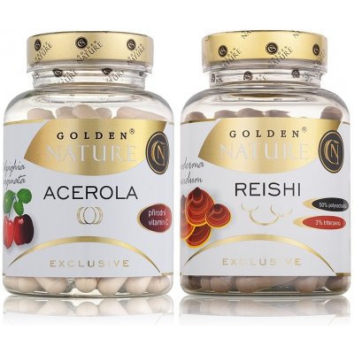 GN Exclusive Acerola 100 kapslí + Reishi 100 kapslí – Hledejceny.cz