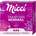 Micci menstruační tampony Normal 8 ks – Sleviste.cz