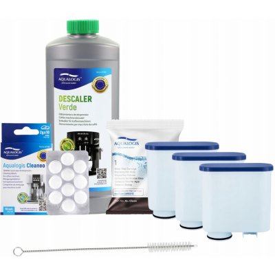 Aqualogis AL-Clean 3 ks + odvápňovač 1L + kartáč – Zboží Dáma