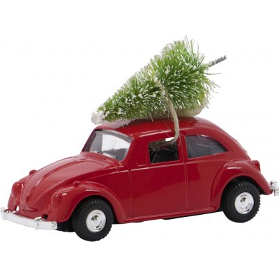 HOUSE DOCTOR Vánoční dekorace MINI XMAS auto, červené D.8,5 cm – Hledejceny.cz