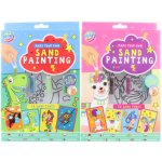 Grafix Pískové obrázky Lama jednorožec – Zboží Dáma