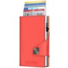 Pouzdro na doklady a karty TRU VIRTU Wallet Click & Slide vegan Bio Apple Coral