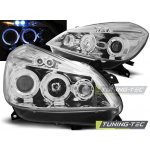 Tuning-Tec Přední čirá světla Renault Clio III (2005 - 2009) - chromované - Angel Eyes – Hledejceny.cz