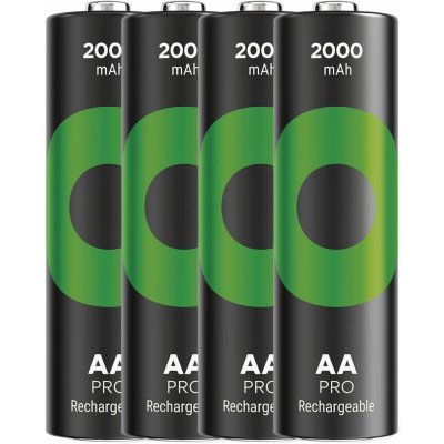 GP ReCyko Pro AA 2000mAh 4ks 1032224200 – Hledejceny.cz