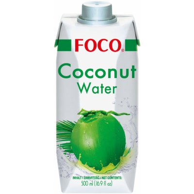 Foco 100% přírodní kokosová voda 0,5 l – Hledejceny.cz