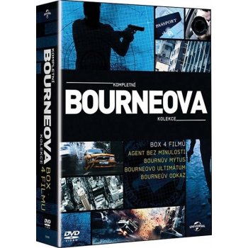 BOURNEOVA KOLEKCE 4 FILMŮ - 4 DVD