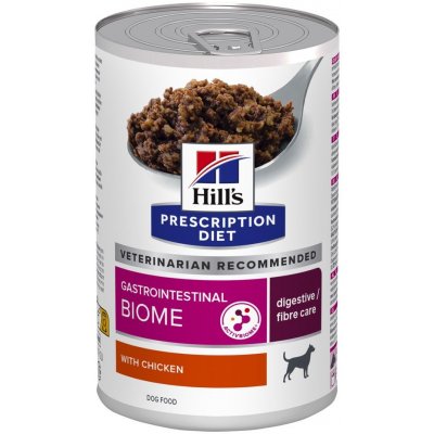 Hill’s Prescription Diet Gastrointestinal Biome Ragout s kuřecím 12 x 370 g – Hledejceny.cz