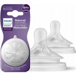 Philips Avent savička Natural Response 5 rychlý průtok 2 ks transparentní – Zboží Dáma