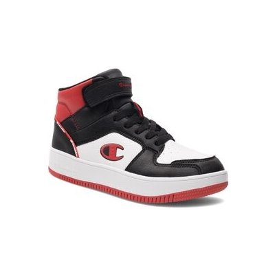 Champion Rebound 2.0 MID B GS S32413-KK003 Black/White/Red – Zboží Mobilmania