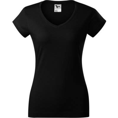 Malfini Fit V-neck 162 černá