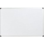 Bi-Office Bílá magnetická tabule Bi-Office s rastrem, 60 x 90 cm 42592