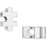 Nubis Stříbrný přívěšek korálek PUZZLE NB 8017 – Zboží Dáma