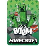 FARO Fleece deka Minecraft Boom – Zbozi.Blesk.cz