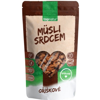 Topnatur Müsli srdcem Oříškové, 350 g – Zboží Dáma