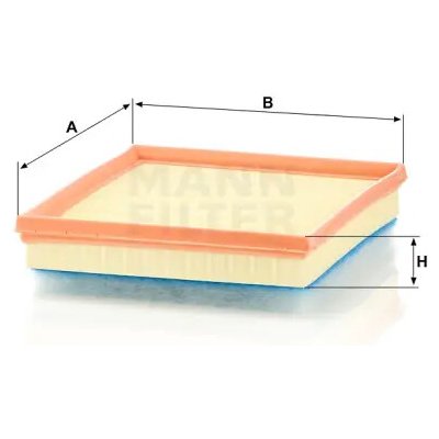MANN FILTER Vzduchový filtr C 24 017 – Hledejceny.cz