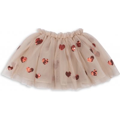 Sukně tylová s flitry Yvonne Coeur červená Konges Slojd – Zbozi.Blesk.cz