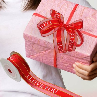 Dekorativní stuha - I love you – Sleviste.cz