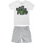 Sun City dětské pyžamo Minecraft bílá – Zbozi.Blesk.cz