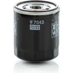Olejový filtr MANN-FILTER W 7043