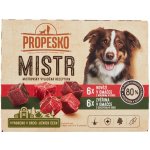 Propesko Mistr Filetky s hovězím a zvěřinou v omáčce 12 x 85 g – Zboží Mobilmania