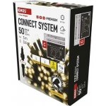 Emos Premium LED spojovací řetěz blikající černý – rampouchy, 3 m, venkovní, teplá bílá D0CW03 – Hledejceny.cz