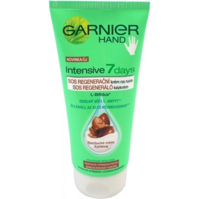 Garnier Intensive 7 days SOS Regenerační krém na ruce Bambucké máslo 100 ml