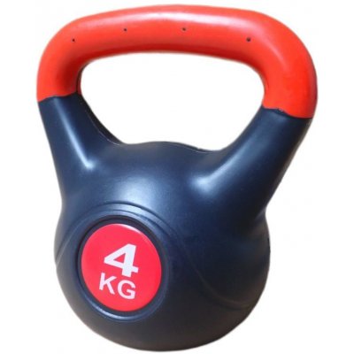 CorbySport kettlebell s cementovou náplní 4 kg