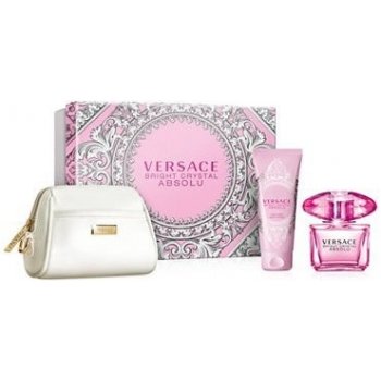 Versace Bright Crystal Absolu EDP 90 ml + 100 ml tělové mléko + etue dárková sada