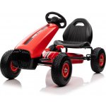 LEAN CARS Gokart šlapací motokára G208 červená – Zboží Dáma